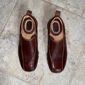 Men’s Born brown leather dress casual shoes super